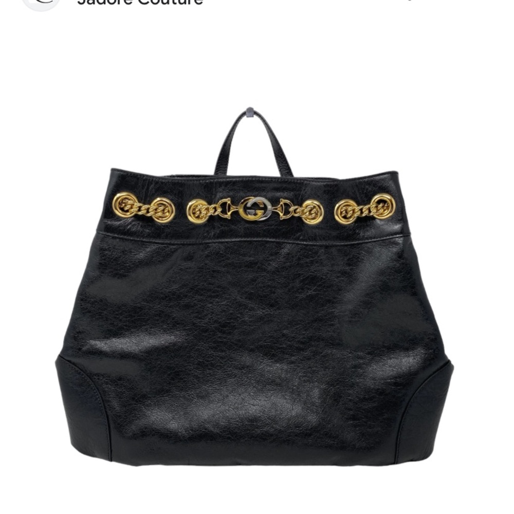 Gucci Black Zumi backpack